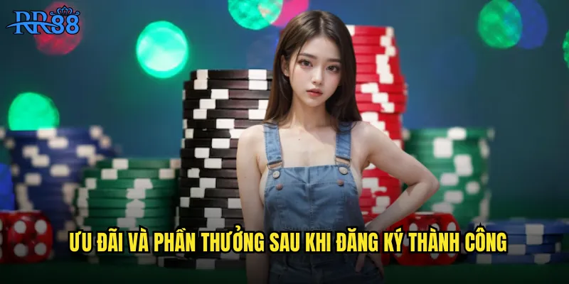 Ưu đãi và phần thưởng sau khi đăng ký thành công