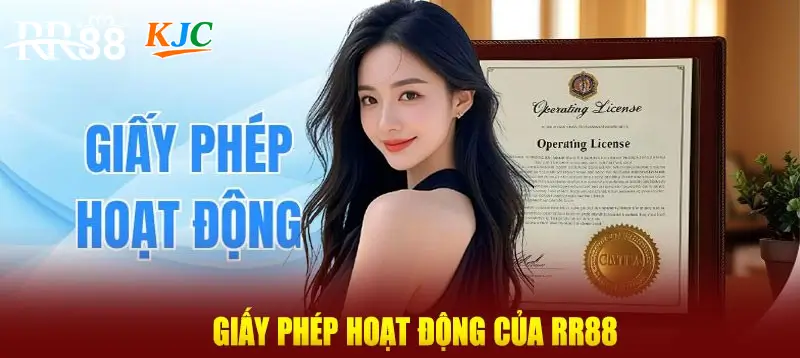 Giấy phép hoạt động quốc tế của RR88
